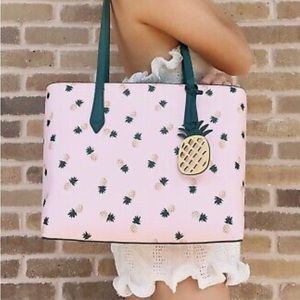 Kate Spade Marlee Pineapple Tote New In Original Packaging